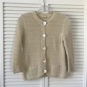 CROCHET CARDIGAN by Banana Republic